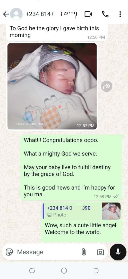 Customer Chat Screenshot